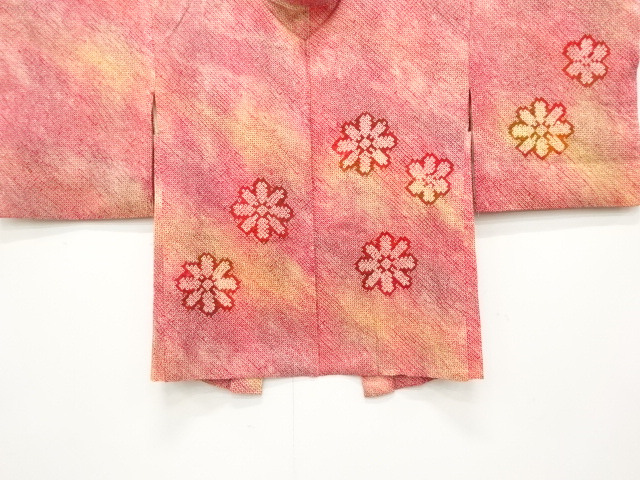 JAPANESE HOARI COAT / FLOWER / ALL SHIBORI 